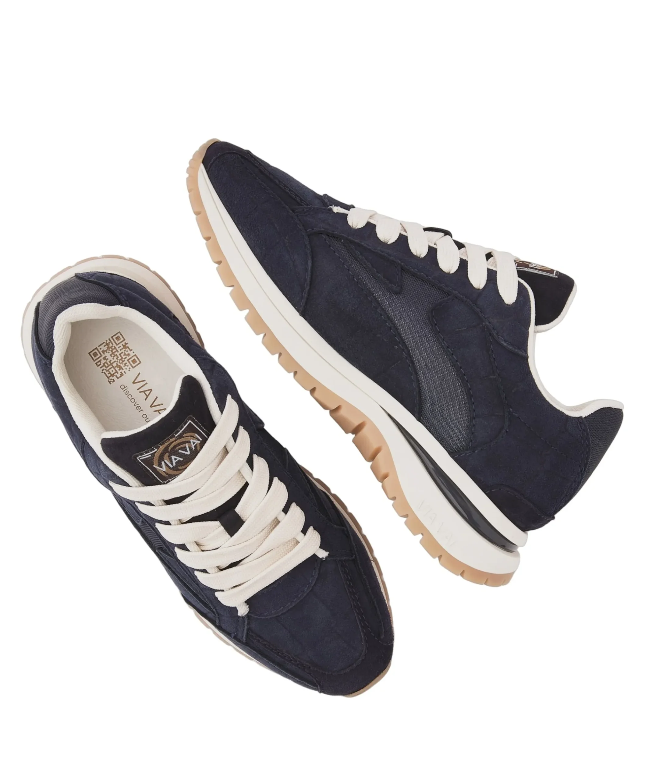 Usher Riggs dames sneakers zwart