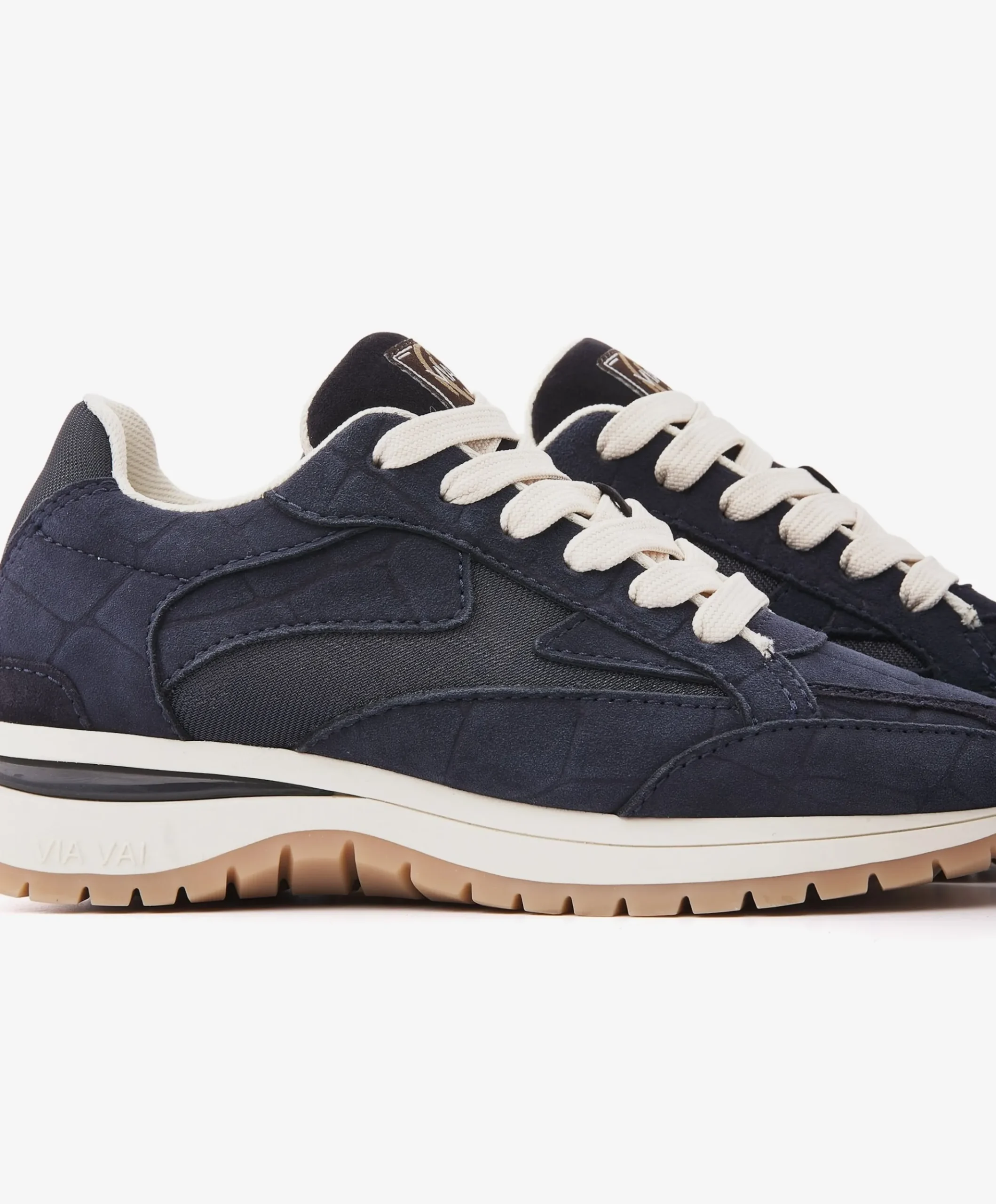 Usher Riggs dames sneakers zwart