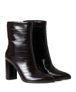 VIDA INDY dames enkellaarzen bruin