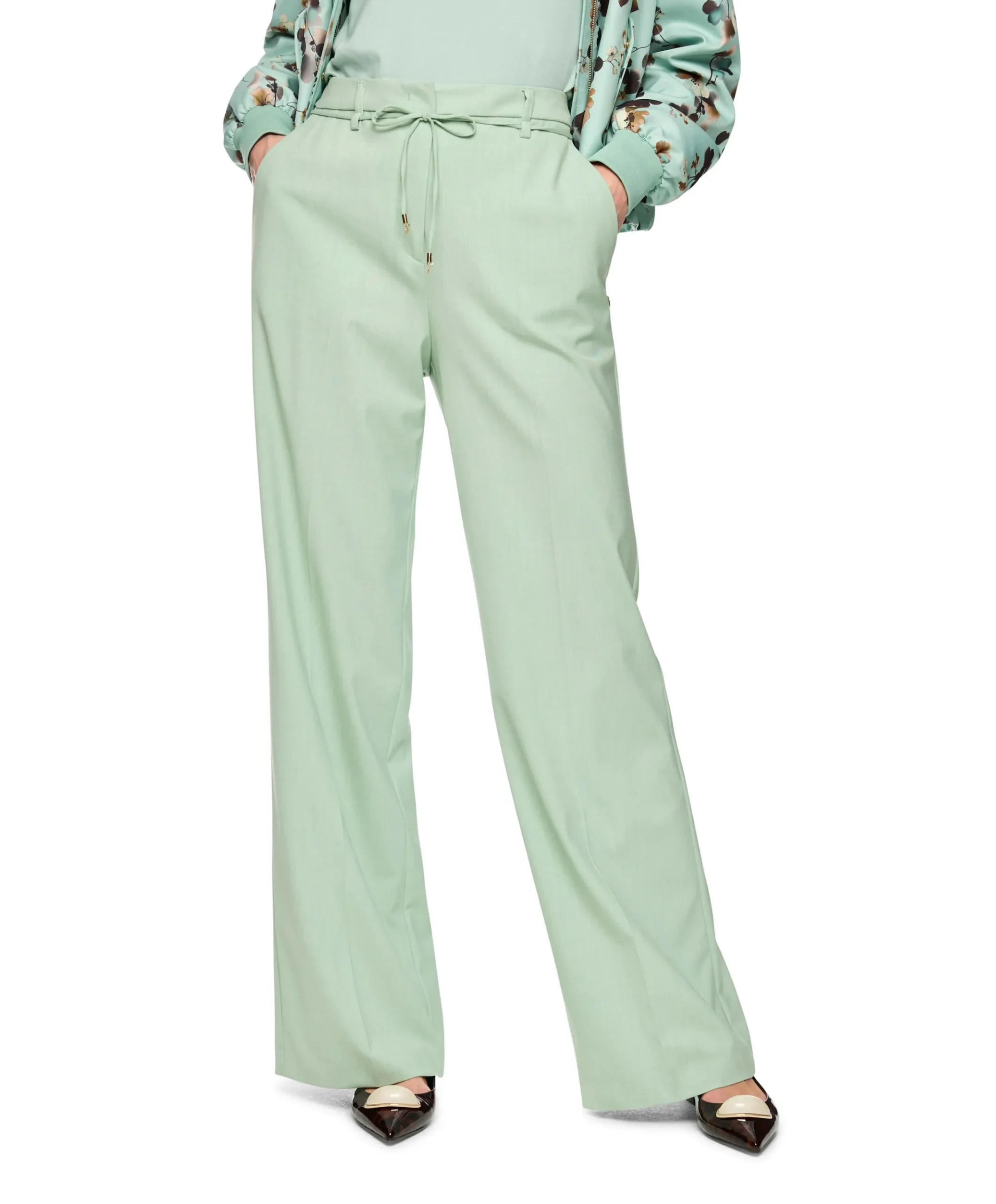 WARRI dames pantalon groen