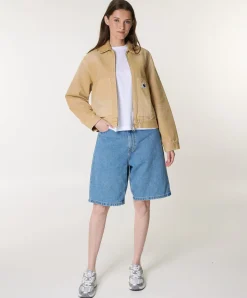 W Brandon dames jorts blauw
