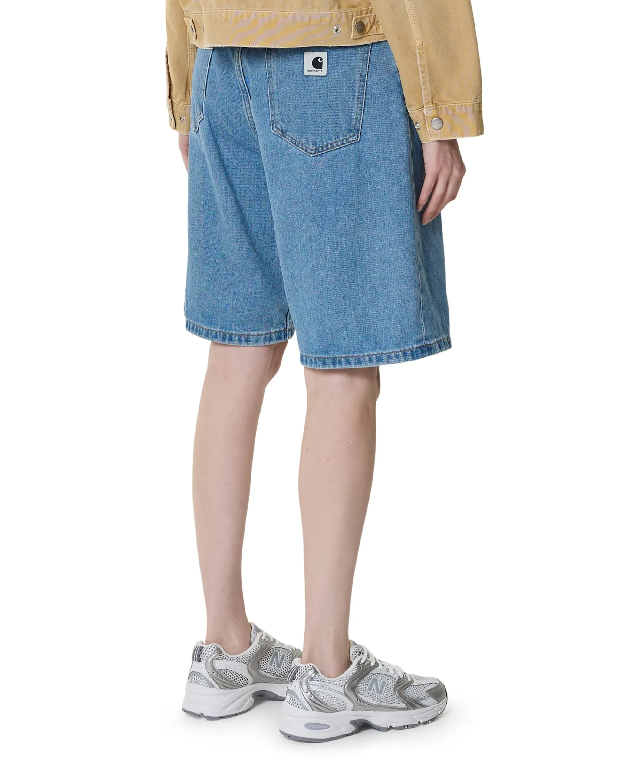 W Brandon dames jorts blauw