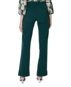 Wide leg travel dames broek groen