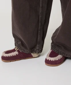 WINTER BIO SLIDE - LOGO dames clogs bordeaux