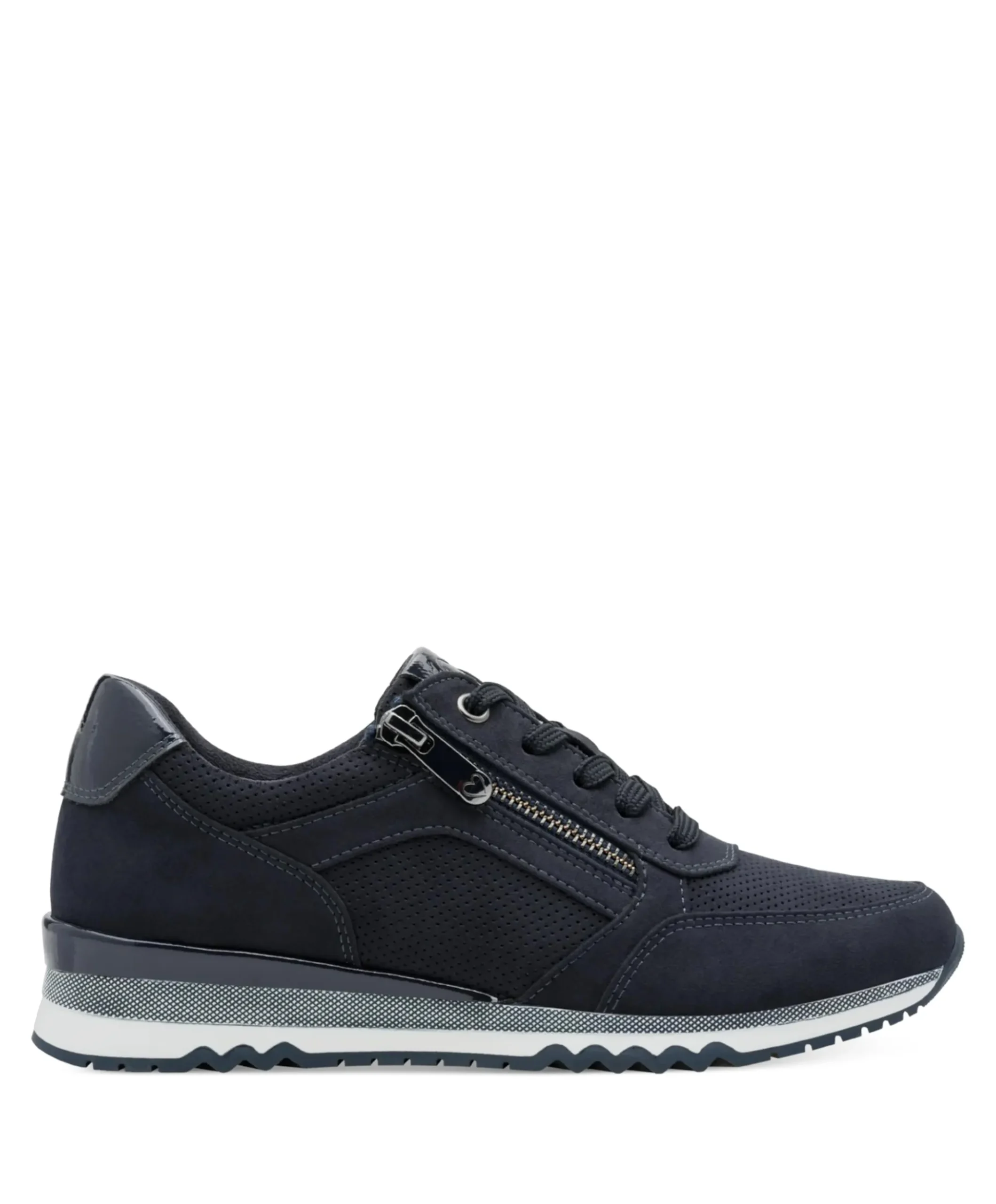 Women Lace-up dames sneakers blauw