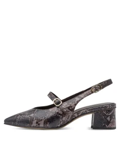 Women Sling dames sandalets bruin