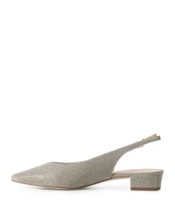 Women Sling dames slingbacks goud