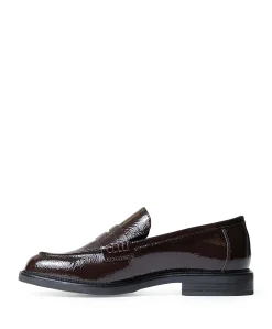 Women Slip-on dames loafers bruin