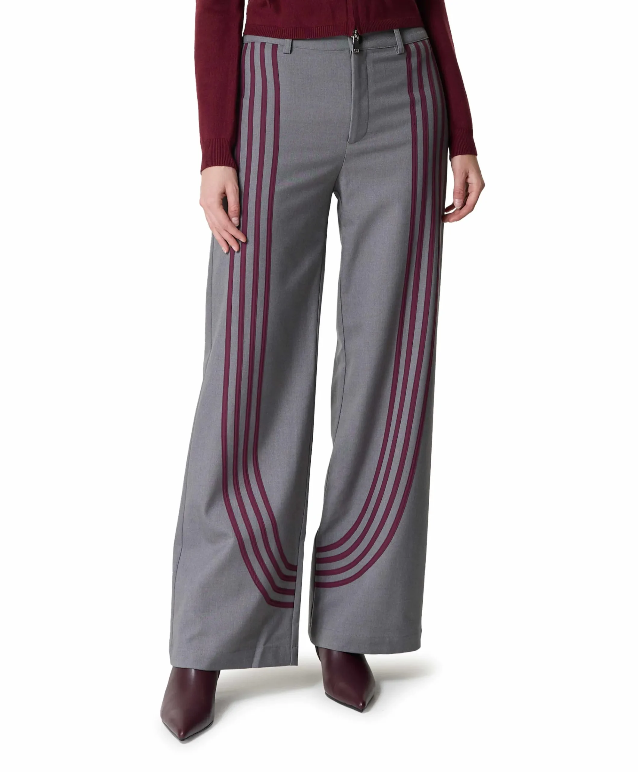 ZION GREY dames broek grijs